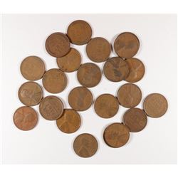 23 LINCOLN CENTS - 1910, 1912, 1914, 1915, 1915D, 1916S, 1916D, 1917S, 1917D,