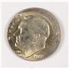 Image 1 : 1977 ROOSEVELT DIME, OFF CENTER - NICE DIME! MINT ERROR!
