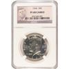 Image 1 : 1964 KENNEDY HALF DOLLAR, NGC PROOF-68 CAMEO
