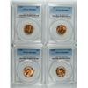 Image 1 : (4) 1939 LINCOLN CENTS PCGS MS-66 RD