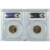 Image 2 : LOT OF ( 2 ) 1941-D JEFFERSON NICKELS, PCGS MS-66 FULL STEPS