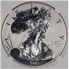 Image 2 : 2012-S AMERICAN SILVER EAGLE REVERSE PROOF, NGC  PROOF-69 TROLLEY LABEL