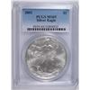 Image 1 : 2002 AMERICAN SILVER EAGLE, PCGS MS-69