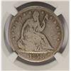 Image 2 : 1858-S SEATED HALF DOLLAR NGC VG-8