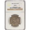 Image 1 : 1866 (MOTTO) SEATED HALF DOLLAR NGC VF-35