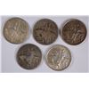 Image 1 : (5) 1925 STONE MOUNTAIN COMMEN HALF DOLLARS