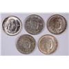 Image 1 : (5) 1946 BOOKER T WASHINGTON COMMEN HALF DOLLARS