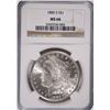 Image 1 : 1880-S MORGAN DOLLAR NGC MS-66