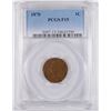 Image 1 : 1870 INDIAN CENT PCGS F-15 CLOSE TO VF