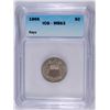 Image 1 : 1866 RAYS SHIELD NICKEL, ICG MS-63  NICE!