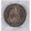 Image 2 : 1885 SEATED LIBERTY DIME PCGS MS-64 NICE ORIGINAL TONE