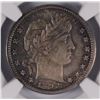 Image 2 : 1892 BARBER QUARTER NGC MS 64 SUPER COLORS