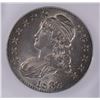 Image 2 : 1832 CAPPED BUST HALF DOLLAR, ICG MS64  STUNNING COLOR & STRIKE! GS BID $3500.00