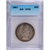 Image 1 : 1907 BARBER HALF ICG VF-25