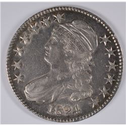1824 BUST HALF AU
