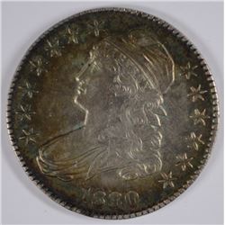 1830 BUST HALF DOLLAR AU