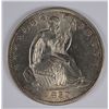 Image 1 : 1860-O SEATED LIBERTY HALF AU/BU