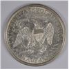 Image 2 : 1873 CLOSED 3 SEATED LIBERTY HALF AU+