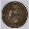 Image 1 : 1876-S SEATED LIBERTY HALF MS-61
