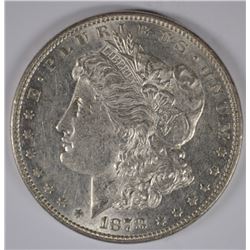 1878 7TF MORGAN DOLLAR AU+