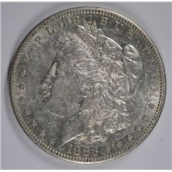 1883-S MORGAN DOLLAR AU-58