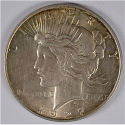 1927-D PEACE DOLLAR AU-55