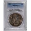 Image 1 : 1889 MORGAN DOLLAR PCGS MS-65 FANTASTIC BLUE TONE