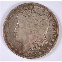 1893-O MORGAN DOLLAR F/VF