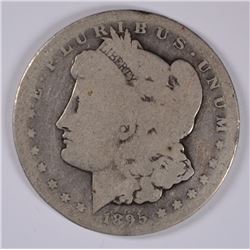 1895-S MORGAN DOLLAR AG