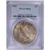 Image 1 : 1923 PEACE DOLLAR PCGS MS-62