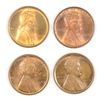Image 1 : (4) 1909 VDB LINCOLN CENTS GEM BU'S