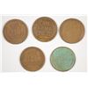 Image 2 : (5) 1912-D LINCOLN CENTS