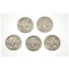 Image 2 : (5) 1917 BUFFALO NICKELS