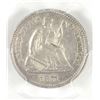 Image 2 : 1871-S SEATED HALF DIME PCGS AU DETAILS