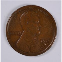 1912-S LINCOLN CENT VF/XF