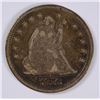Image 1 : 1876 SEATED QUARTER F/VF