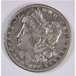 1904-S MORGAN DOLLAR XF