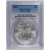 Image 1 : 2002 AMERICAN SILVER EAGLE, PCGS MS-69