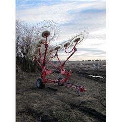 SITREX 12 WHEEL FOLD UP V-RAKE