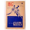 Image 1 : 1947 NEW YORK GIANTS BASEBALL PROGRAM & SCORE CARD