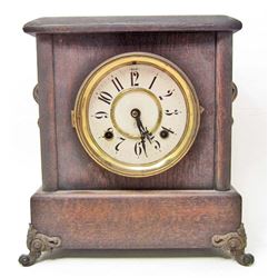 ANTIQUE NEW HAVEN MANTLE CLOCK