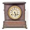 Image 1 : ANTIQUE NEW HAVEN MANTLE CLOCK