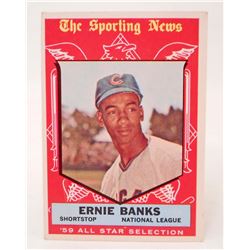 1959 TOPPS #559 ERNIE BANKS BASEBALL CARD