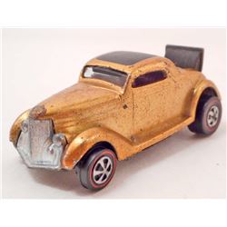 VINTAGE HOT WHEELS RED LINE 36 FORD COUPE GOLD