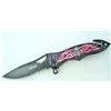 Image 1 : MTECH PINK SKULL SPRING ASSISTED TACTICAL KNIFE