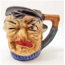 VINTAGE HAND PAINTED FIGURAL TOBY MUG