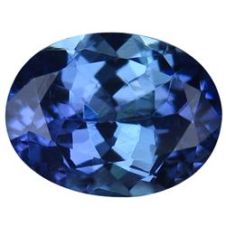 0.72 CT BLUISH VIOLET D-BLOCK TANZANITE