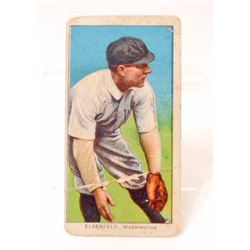 1909-11 T206 PIEDMONT BASEBALL CARD - ELBERFELD, WASHINGTON SENATORS