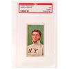 Image 1 : T206 PIEDMONT JAKE WEIMER BASEBALL CARD - PSA PR1