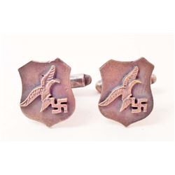 PAIR OF GERMAN NAZI LUFTWAFFE CUFFLINKS